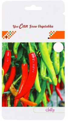 CYBEXIS Mixed Color Hot Chilli Hybrid Seeds600 Seeds Seed(600 per packet)