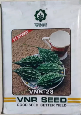 the green dotcom VNR Bitter Gourd Seeds Number 28 Seed Seed(50 per packet)