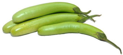 KANAYA Green Long Brinjal Seed(100 per packet)
