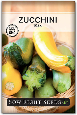 CYBEXIS LXI-5 - Zucchini Mix for Planting - (75 Seeds) Seed(75 per packet)