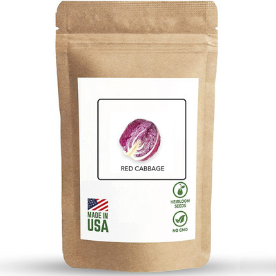 Biosnyg Red Cabbage-[250 Seeds] Seed(250 per packet)
