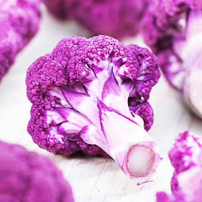 CYBEXIS F1 Purple Cauliflower Seeds500 Seeds Seed(500 per packet)