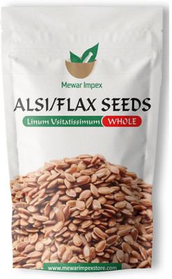 Mewar Impex Alsi Seeds, Flax Seeds Seed(300 per packet)