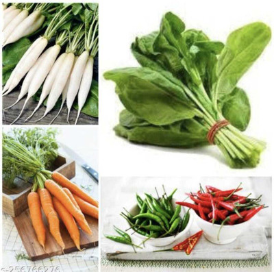 FRESHO All Mixed Vegetable Seeds Seed(150 per packet)