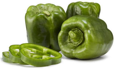 the green dotcom green capsicum vegetable hybrid seeds 1-packet Seed(105 per packet)