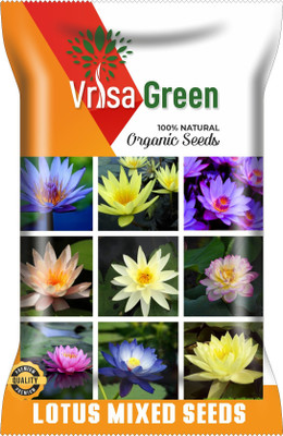 Vrisa Green LOTUS MIXED Seed(10 per packet)
