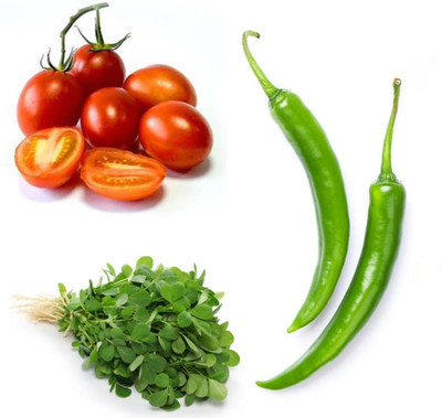 PSAgroinput Tamatar Mirchi Methi Seed(100 g)