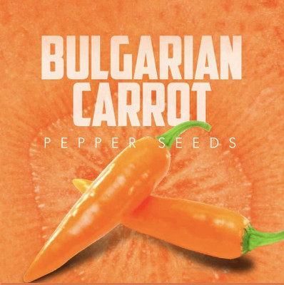 Biosnyg Bulgarian Carrot Pepper Seeds For Kitchen Gardening-(2000 Seeds) Seed(2000 per packet)