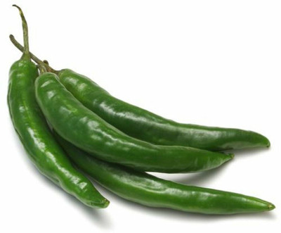 CYBEXIS Long Green Mirch Chilli Pepper Vegetable2400 Seeds Seed(2400 per packet)