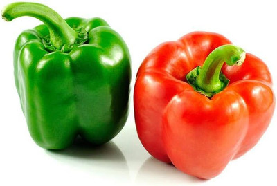 Biosnyg Non GMO Mixed Capsicum Seeds For Gardening-(100 Seeds) Seed(100 per packet)