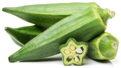 greenfarm NXC- Long Okra/ Ladyfinger Seeds/ Organic , 180 X Seeds , dfz13 Seed(180 per packet)