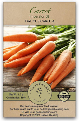 CYBEXIS TLX-92 - Carrot Imperator 58 - (750 Seeds) Seed(750 per packet)