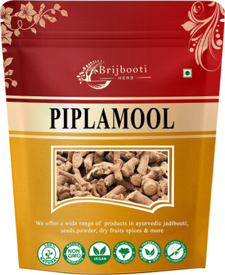 BrijBooti PIPLAMOOL - GANTHODA - PIPAL MUL - PIPLA MOOL - PIPALMOOL - PIPLAMUL Seed(100 g)