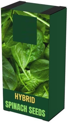 Qualtivate HUA-8A Desi Leafy Spinach (Palak) Seed(300 per packet)