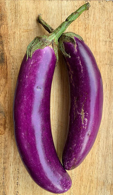 VibeX ® RXI-769 Long Purple Brinjal Seeds Seed(200 per packet)