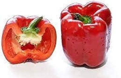 Aywal Red Color shimla mirch Capsicum Seed(100 per packet)