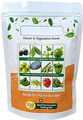 CYBEXIS Summer Seeds Combo Pack of 12 Varieties Seed(10 g)