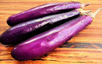 KNESSiN Chinese Purple Long Brinjal Seeds-[2gm] Seed(500 per packet)