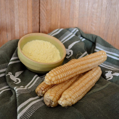 Qualtivate ICRA-9A Rhode Island White Cap Flint Corn Seed(400 per packet)