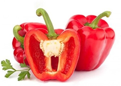 Aywal Red Color Capsicum, Shimla Mirch Seed(460 per packet)