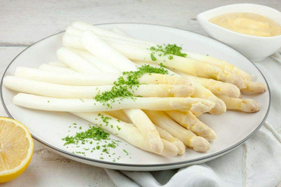 CYBEXIS Hybrid White Asparagus Vegetable Seeds400 Seeds Seed(400 per packet)