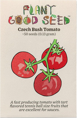 Qualtivate PUAS-1A Czech Bush Tomato Seed(300 per packet)