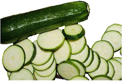 VibeX ® LXI-360 Dark Green Zucchini Heirloom Seeds Seed(100 per packet)