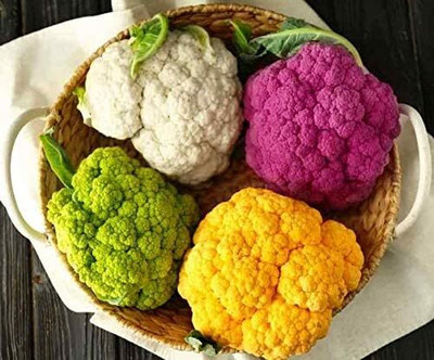 Qualtivate GBPT-6A Vegetable Cauliflower Cabbage Mix Seeds Seed(300 per packet)