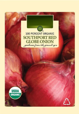 VibeX GBPUT-78 - Organic Red Southport Globe - (4500 Seeds) Seed(4500 per packet)