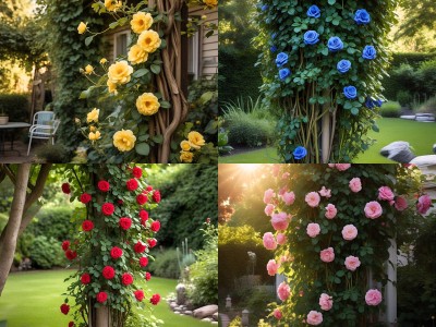 NooElec Seeds India Mix Climbing Rose Flower Seeds - Hybrid, Year-Round Blooms, Minimal Care Seed(60 per packet)