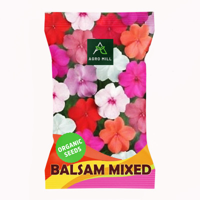 AGRO MILL BALSAM MULTIFLORA MIXED PREMIUM QUALITY FLOWER Seed(30 per packet)