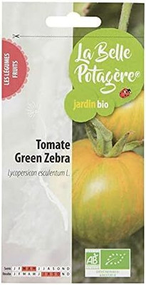 Qualtivate HYB-9A Tomato Green Zebra Seed(300 per packet)