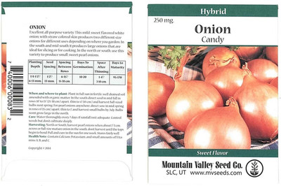 WILLVINE NKR -IX Candy Hybrid Onion [50g] Seed(30000 per packet)