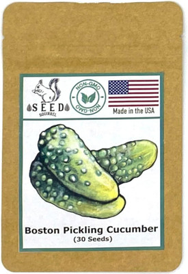 Qualtivate XXX-9A Boston Pickling Cucumber Value Packet Seed(300 per packet)