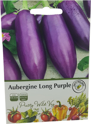 Biosnyg Abundant Yield Brinjal Long Purple ( Seeds) Seed(2000 per packet)