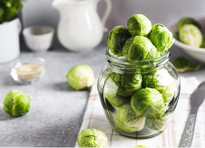 WILLVINE VNR -IX Half Dwarf Brussels Sprouts Seeds [2.5g] Seed(750 per packet)