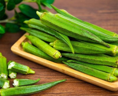 CYBEXIS Hybrid Okra Seeds-200 Seeds Seed(200 per packet)