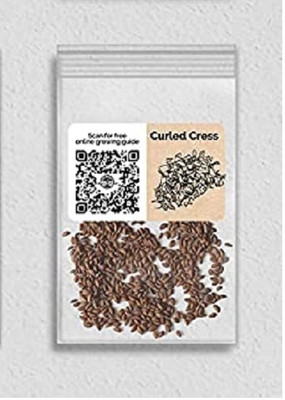 WILLVINE Non-GMO F1 HybridCurled Cress-5000 Seeds Seed(5000 per packet)