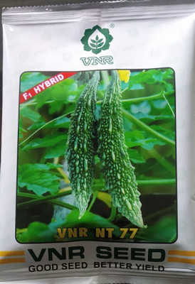 VNR Bitter Gourd, NT 77 - 10 gm Seed(10 per packet)