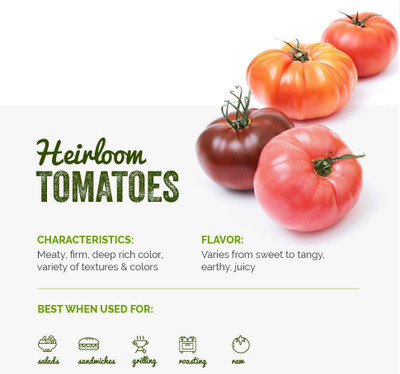 CYBEXIS Heirloom Tomato2000 Seeds Seed(2000 per packet)