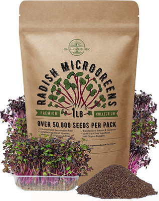 CYBEXIS TLX-75 - Radish Sprouting & Microgreens - (250 Seeds) Seed(250 per packet)