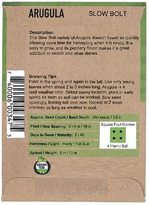 KNESSiN DLX-68 Arugula Seed(500 per packet)