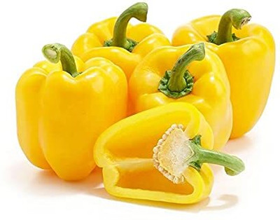 VibeX XLL-35 - Hybrid Yellow Capsicum - (1350 Seeds) Seed(1350 per packet)