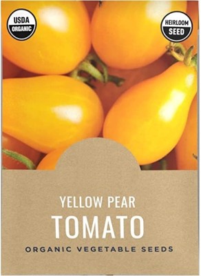 Qualtivate HYB-1A Hybrid Yellow Pear Tomato Seed(300 per packet)