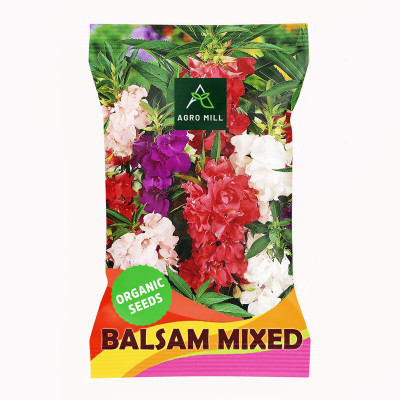 AGRO MILL BALSAM MULTIFLORA MIXED PREMIUM QUALITY FLOWER Seed(30 per packet)