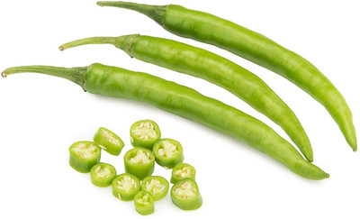 Mozette Organic green chilli Seed(16 per packet)