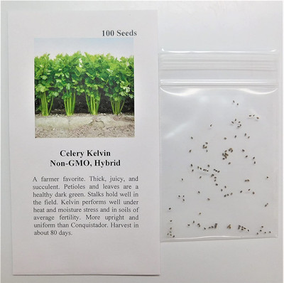 CYBEXIS XLR-23 - Celery Kelvin (Green) - (750 Seeds) Seed(750 per packet)