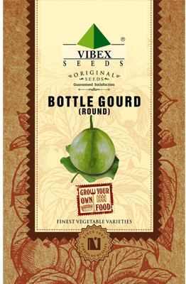 WILLVINE Round Bottlegourd Seeds Seed(200 per packet)