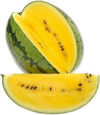 Qualtivate HUA-5A Yellow Watermelon Seeds Seed(100 per packet)