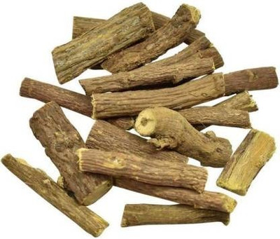 BrijBooti MULETHI-LICORICE ROOT-YASHTIMADHU-MULHATI-JETHIMADH-GLYCYRRHIZA Seed(50 g)